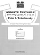 Andante Cantabile Orchestra sheet music cover